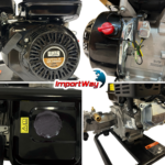 Lavadora De Alta Pressão À Gasolina 6.5hp 3 Mangueiras Way - IWFG010 - 9