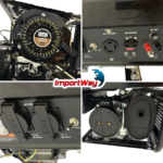 Gerador Energia Gasolina 4,38kva 3500w 4 Tempos Bivolt Way - IWFG011 - 9