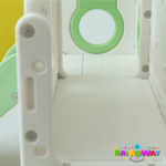 Playground Infantil 5 Em 1 Com Escorregador, Cesta, Telescópio, Ponte e Espaço Multifuncional Verde - BW466VD - 9