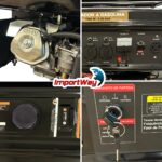 Gerador Energia Gasolina 9,38kva 7500w 4 Tempos Bivolt Way - IWFG008 - 9