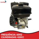 Motor Gasolina Estacionário 15hp 4 Tempos 420cc Way - IWMG4T15 - 4