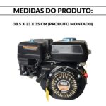 Motor Gasolina Estacionário 7hp 4 Tempos 212cc Way - IWMG4T07 - 2