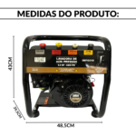 Lavadora De Alta Pressão À Gasolina 6.5hp 3 Mangueiras Way - IWFG010 - 2
