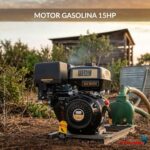Motor Gasolina Estacionário 15hp 4 Tempos 420cc Way - IWMG4T15 - 3