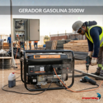 Gerador Energia Gasolina 4,38kva 3500w 4 Tempos Bivolt Way - IWFG011 - 3
