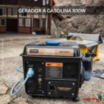 Gerador Energia Gasolina 1kva 800w 2hp Bivolt Way - IWFG007 - 3