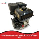 Motor Gasolina Estacionário 15hp 4 Tempos 420cc Way - IWMG4T15 - 8