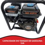 Motobomba A Gasolina 6,5hp 4 Tempos 3600rpm Way - IWMBG4T65 - 4