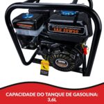 Motobomba A Gasolina 5,5hp 4 Tempos 3600rpm Way - IWMBG4T55 - 4