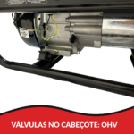 Gerador Energia Gasolina 4,38kva 3500w 4 Tempos Bivolt Way - IWFG011 - 5