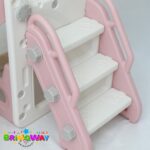 PlayGround Infantil 4 Em 1 Com Escorregador, Cesta E Telescópio Rosa - BW465RS - 6