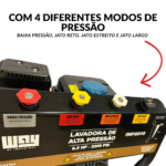 Lavadora De Alta Pressão À Gasolina 6.5hp 3 Mangueiras Way - IWFG010 - 7