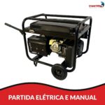 Gerador Energia Gasolina 8,13kva 6500w 4 Tempos Bivolt Way - IWFG012 - 8
