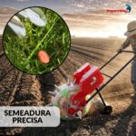 Plantadeira Adubadeira 14 Bicos 3kg Empurrar Rotativa Dupla - IWAS019 - 9