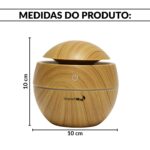 Umidificador De Ar 130ml Portátil Elétrico Usb Quarto Sala - IWELE061 - 2