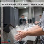 Secador De Mãos Automático 103m/s 1500w Preto 127v - IWELE033PT - 3