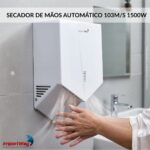 Secador De Mãos Automático 103m/s 1500w Branco 127v - IWELE033BR - 3