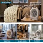 Aquecedor Elétrico Ventilador Ar Quente Portátil 1500w 127v - IWELE049 - 5