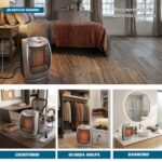 Aquecedor Cerâmico Elétrico Portátil Ventilador 1500w 127v - IWELE053 - 6