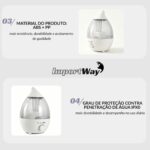 Umidificador De Ar Ambiente 1,3l Elétrico 127/220v - IWELE062 - 8