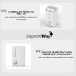 Umidificador De Ar Ambiente 5l Elétrico 127/220v Com Névoa - IWELE064 - 8