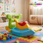 Escorregador E Gangorra Infantil 2 Degraus 30kgs Importway - BW051 - 8