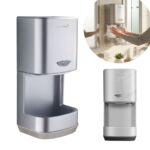 Secador De Mãos Automático Profissional 108m/s 1200w Cinza -  IWELE029CZ - 1