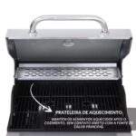 Churrasqueira À Gás Embutir 3x1 Com Forno De Pizza E Chapa Defumador - IWCG022 - 10