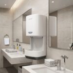 Secador De Mãos Automático Profissional 108m/s 1200w Branco - IWELE030BR - 11
