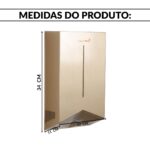 Secador Mãos Profissional Automático 77m/s 1200w Champanhe - IWELE039CH - 3