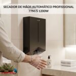 Secador Mãos Profissional Automático 77m/s 1200w Preto 127v - IWELE039PT - 4