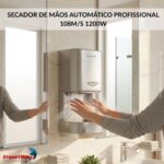 Secador De Mãos Automático Profissional 108m/s 1200w Cinza -  IWELE029CZ - 4