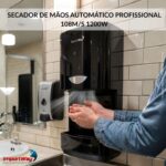 Secador De Mãos Automático Profissional 108m/s 1200w Preto - IWELE029PT - 4