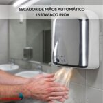 Secador De Mãos Profissional Automático 1650w Aço Inox 220v - IWELE036 - 4