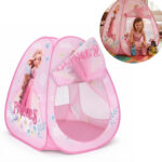 Barraca Toca Infantil Criança Princesa Rosa Dobrável Bolsa - BW482 - 1