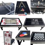 Mesa De Jogos Multifuncional 13 em 1 Preto - IWJ016PT - 10