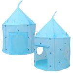 Barraca Infantil Castelo Princesa Azul Dobrável 1,35m Bolsa - BW484AZ - 11