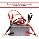 Cabo Chupeta Auxiliar De Partida 2,6m Carro Caminhão Portátil Transferência Bateria - IWMCA025 - 11