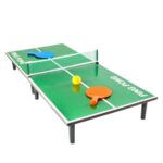 Mini Mesa Ping Pong Infantil Com Rede E Raquetes Mdf - BW486 - 2