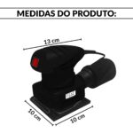 Lixadeira Elétrica Com Coletor De Pó 180w Importway 127v - IWLOC110 - 2