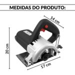 Serra Mármore Circular 1200w Importway 110v Com Discos - IWSM-110 - 2
