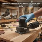 Lixadeira Elétrica Com Coletor De Pó 180w Importway 127v - IWLOC110 - 3