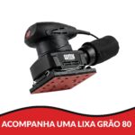 Lixadeira Elétrica Com Coletor De Pó 180w Importway 127v - IWLOC110 - 4