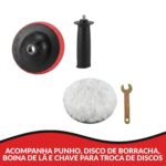 Politriz Lixadeira Multifunções 700w Automotiva 220v - IWPOLA7002 - 4