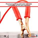 Cabo Chupeta Auxiliar De Partida 2,6m Carro Caminhão Portátil Transferência Bateria - IWMCA025 - 5