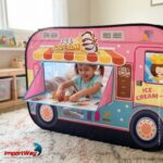 Barraca Infantil Criança Carrinho De Sorvete Dobrável Bolsa - BW483 - 6