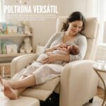 Poltrona Reclinável Com Função Massagem E Aquecimento Bege - IWM008BG - 6