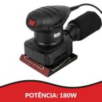 Lixadeira Elétrica Com Coletor De Pó 180w Importway 220v - IWLOC220 - 6