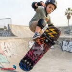 Skate Infantil Juvenil 24 Unissex Shape Radical Iniciante Way - BW553R - 8