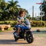 Mini Moto Elétrica Honda NC750X 12V Azul BW282AZ - 8